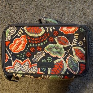 Vera Bradley makeup bag.